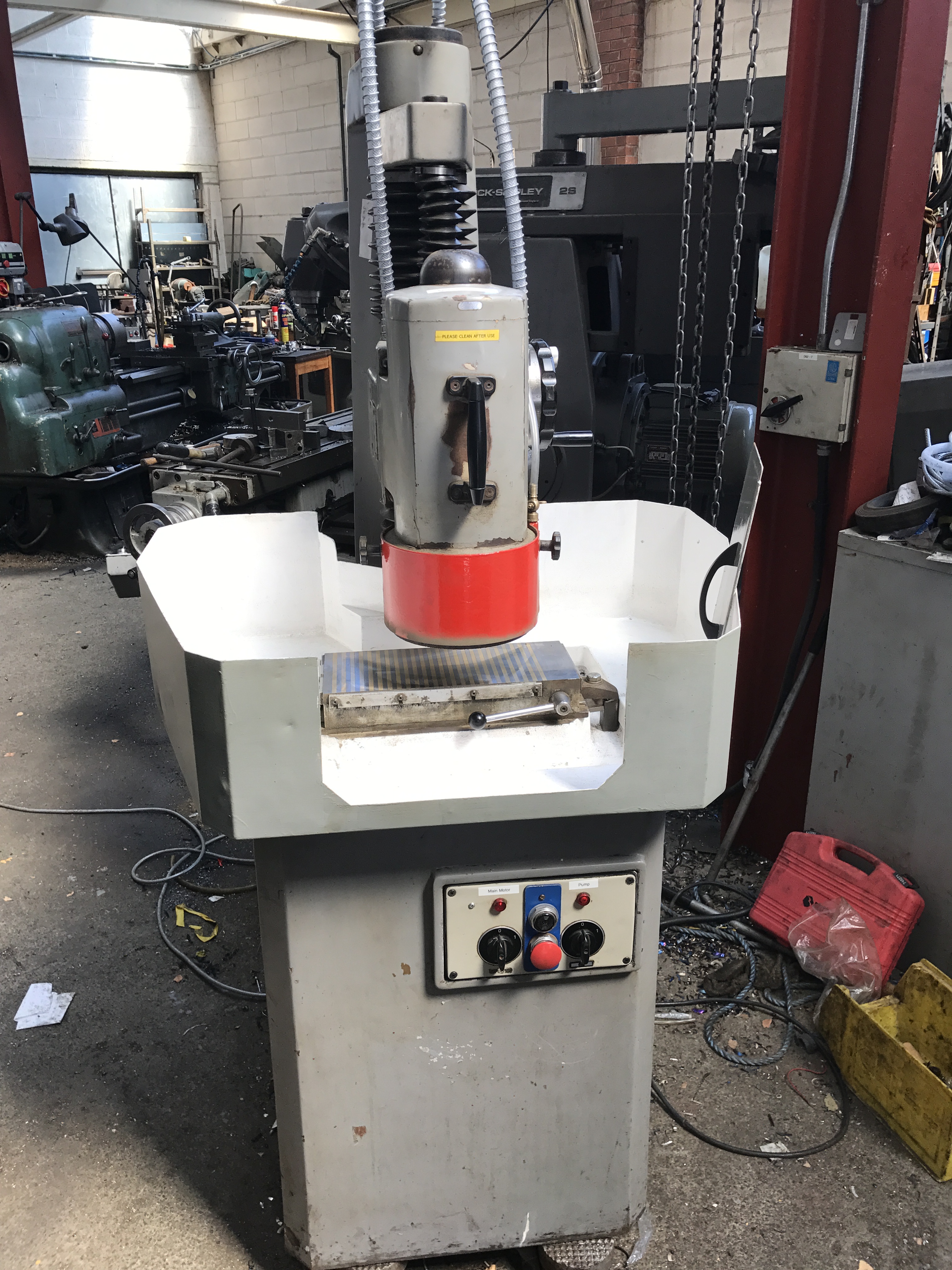 Delta swing grinder
