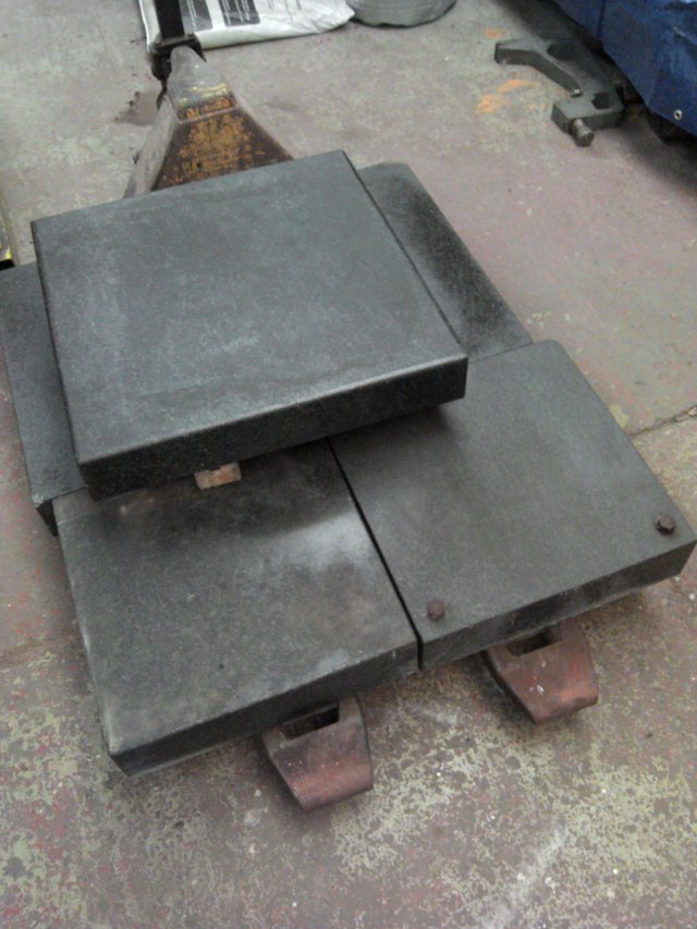 Granite surface tables